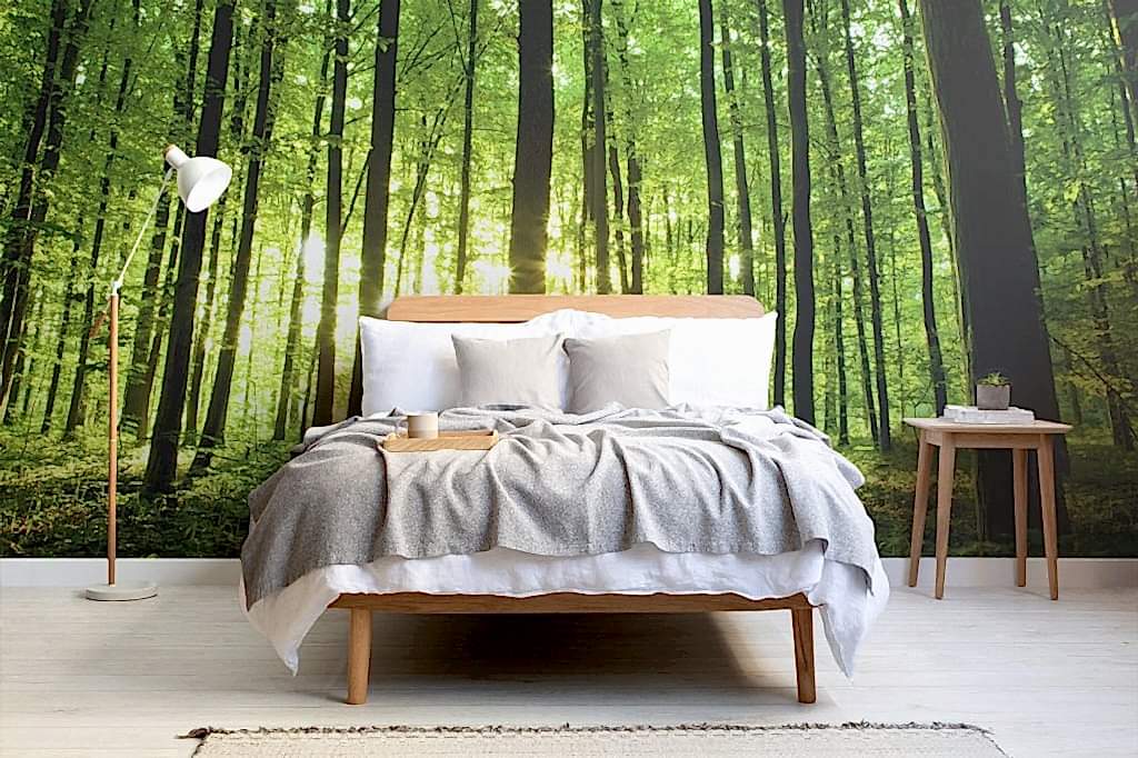 Custom Printed Wallpaper in the home