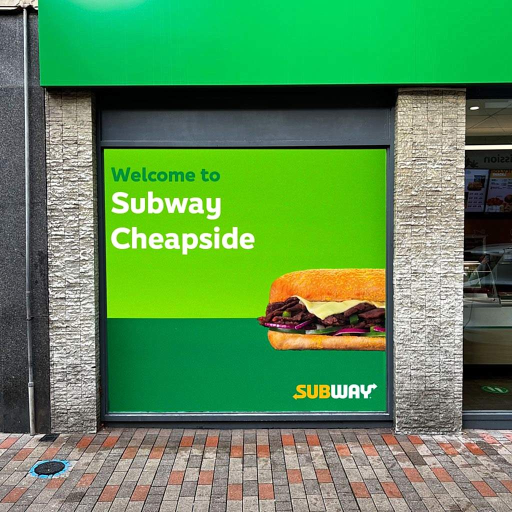 Vinyl Printing Subway