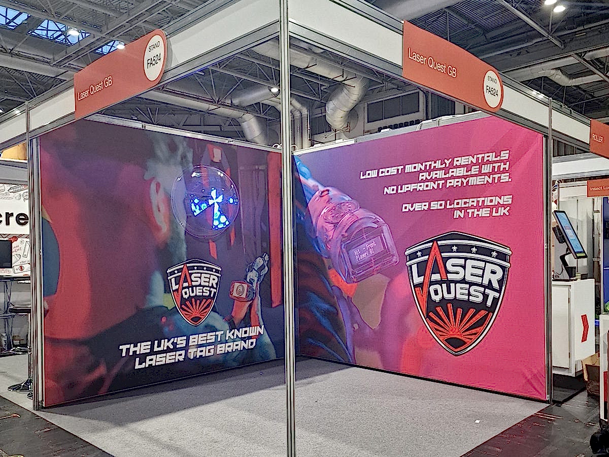 Seamless Shell Scheme Graphics Laser Quest